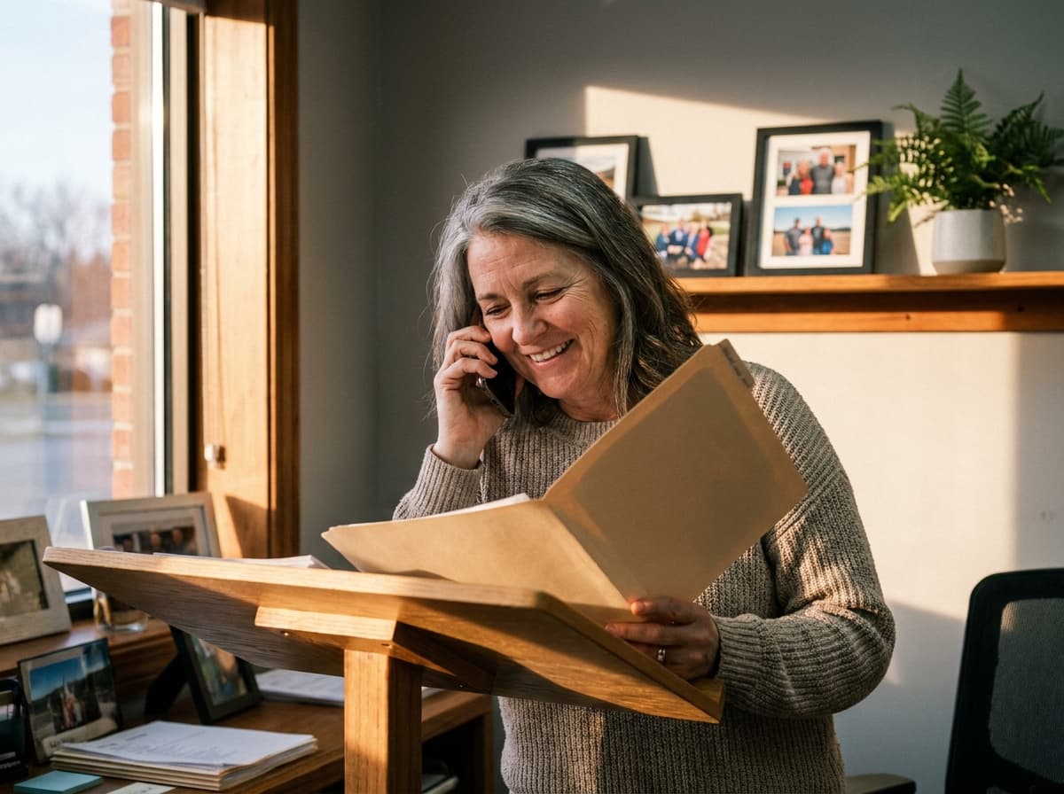 Advisory board member at her local office